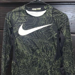 Boys Nike Pro Long Sleeve Shirt Youth XL
